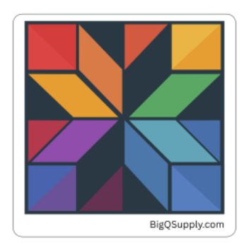 Big Q Supply Barn Quilt Sticker